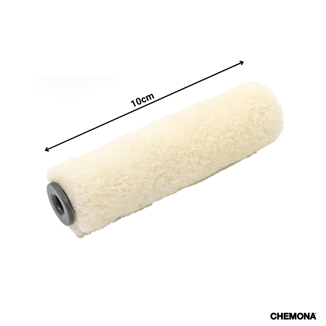 Mohair Verfroller 10cm – Gladde oppervlakken lakwerk - Chemona