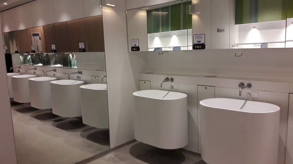 Hygiënische optimalisatie van sanitaire ruimtes op Schiphol - Chemona