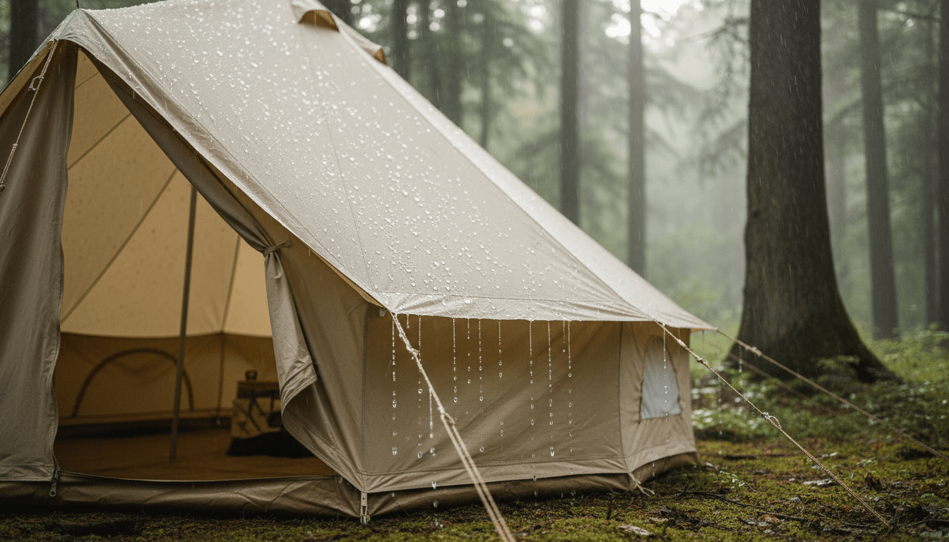 Tentdoek: robuuste basics voor een droge en duurzame kampeerervaring - Chemona