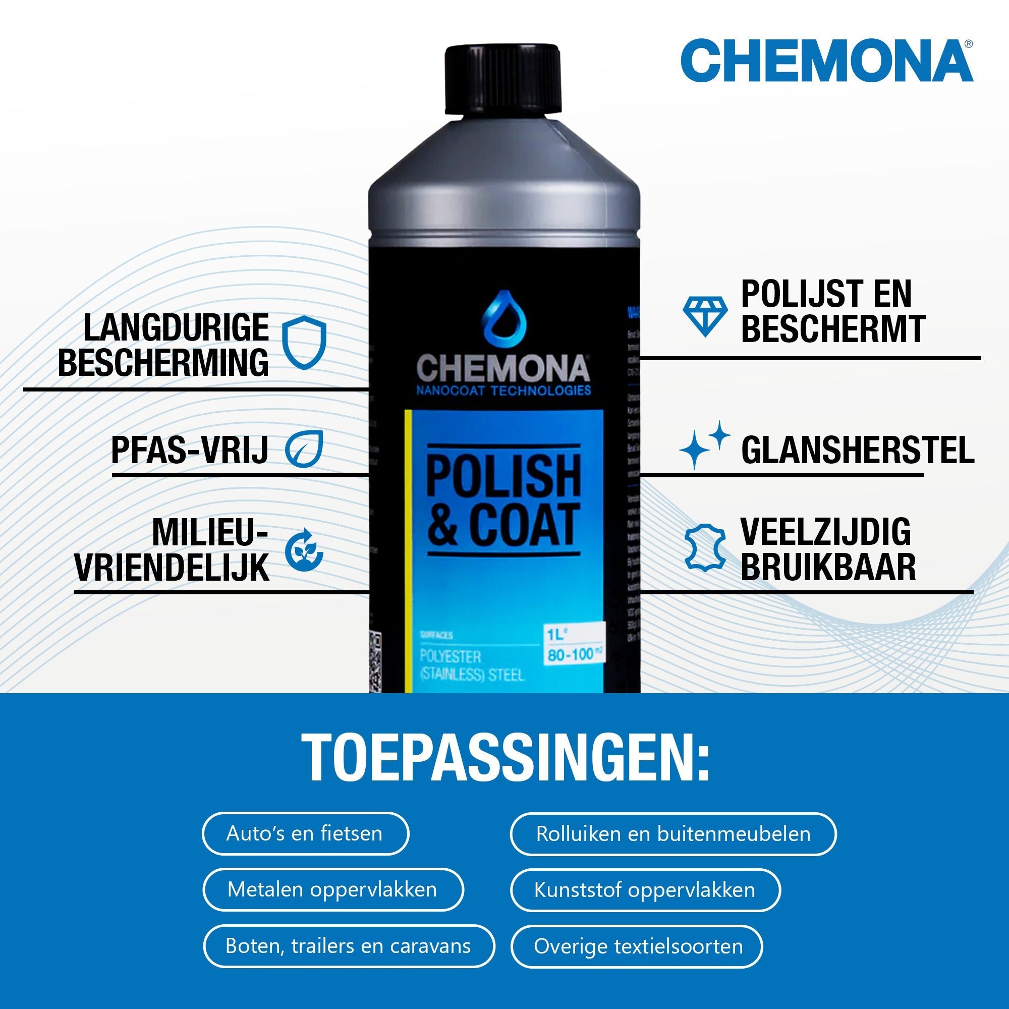Polish & Coat - Glansherstel, polijsten & bescherming - Chemona