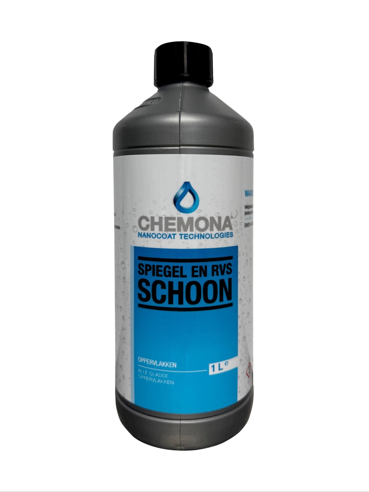 Spiegel, Glas & RVS - reiniger | Nano reiniger voor glas en roestvrij staal - Chemona
